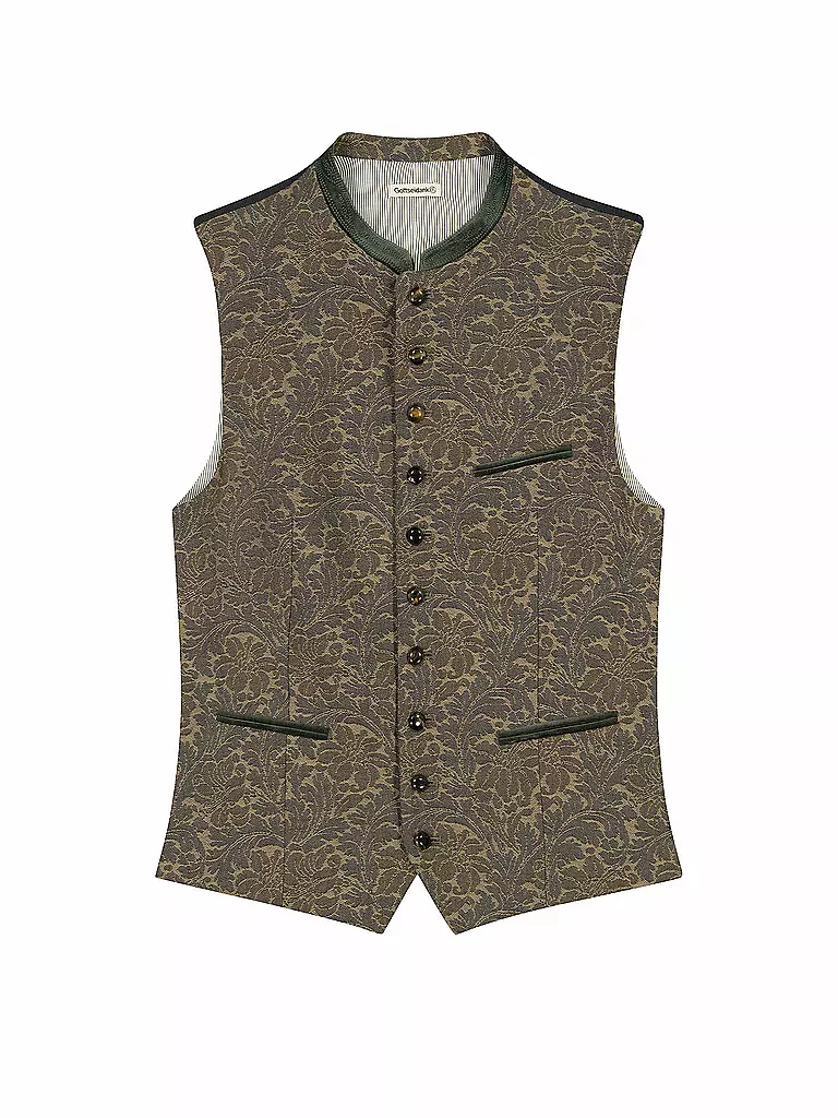 GOTTSEIDANK | Gilet traditionnel KONSTANTIN | Marron clair