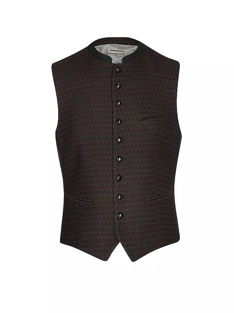 GOTTSEIDANK | Gilet traditionnel KONSTANTIN | Vert foncé