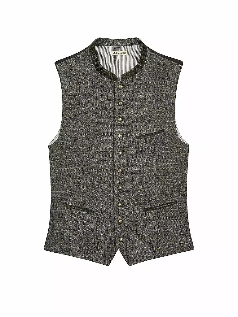 GOTTSEIDANK | Gilet traditionnel KONSTANTIN | Gris