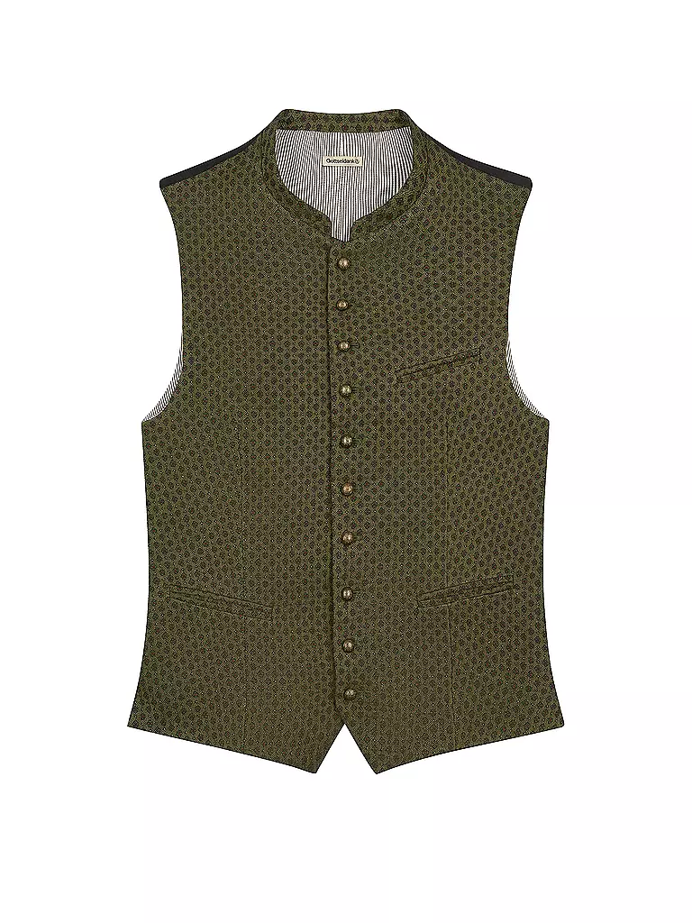 GOTTSEIDANK | Gilet traditionnel KONSTANTIN | Olive