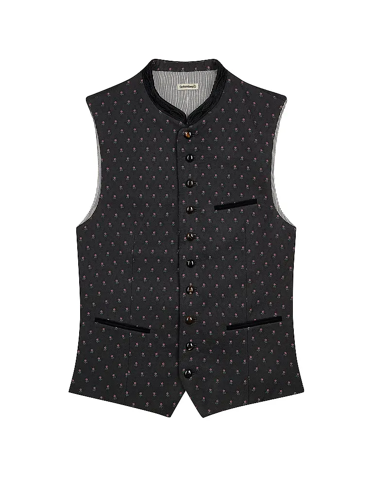 GOTTSEIDANK | Gilet traditionnel KONSTANTIN | Noir