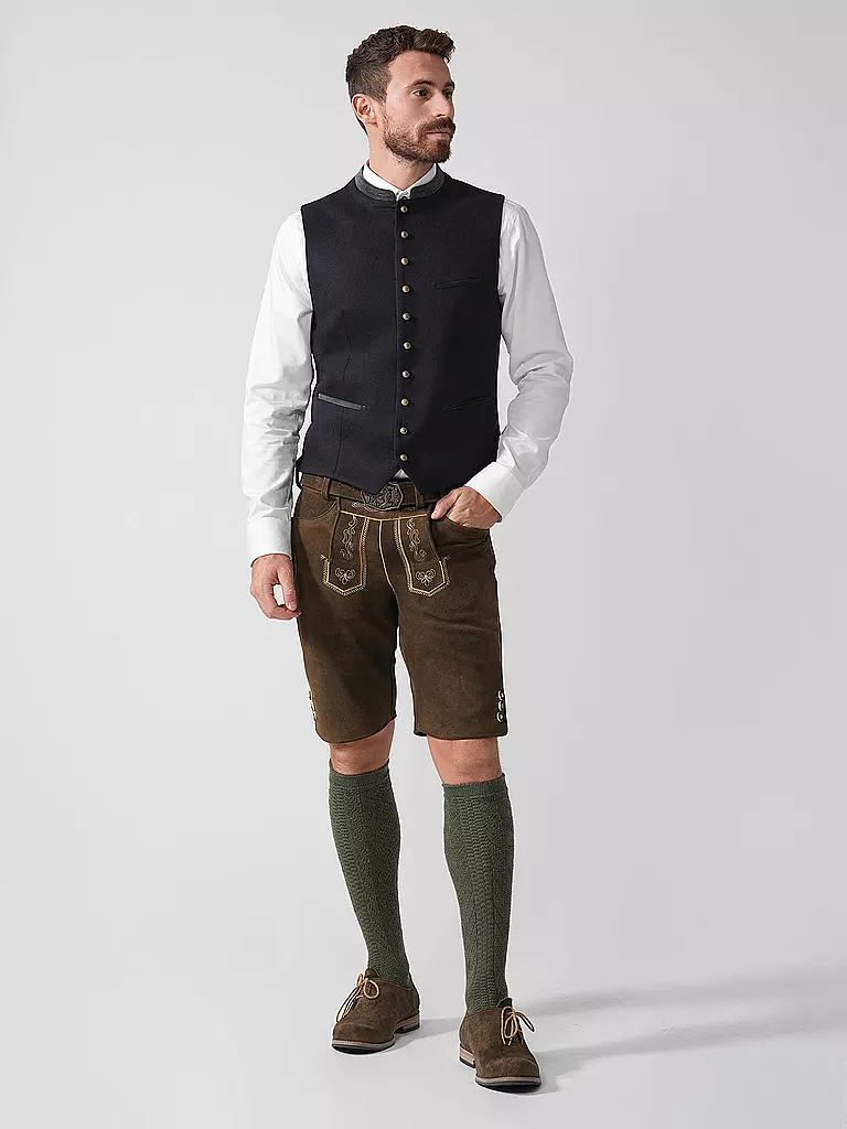 GOTTSEIDANK | Gilet traditionnel KONSTANTIN | blau