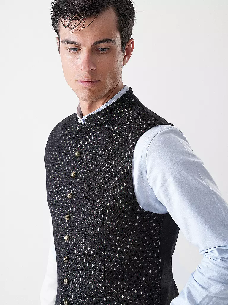 GOTTSEIDANK | Gilet traditionnel KONSTANTIN | Gris
