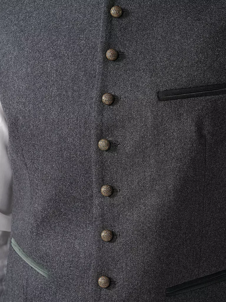 GOTTSEIDANK | Gilet traditionnel KONSTANTIN | Gris
