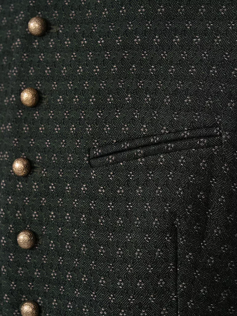 GOTTSEIDANK | Gilet traditionnel KONSTANTIN | dunkelgrün