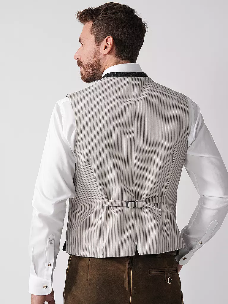 GOTTSEIDANK | Gilet traditionnel KONSTANTIN | dunkelgrün