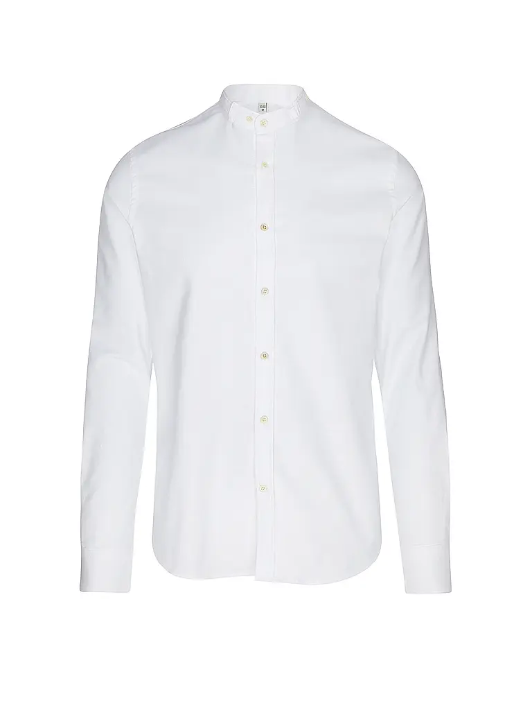 GOTTSEIDANK | Nom du produit: Chemise traditionnelle LENZ | Blanc