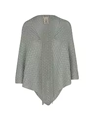 GOTTSEIDANK | Trachten Stola JOLANDA  | Gris clair