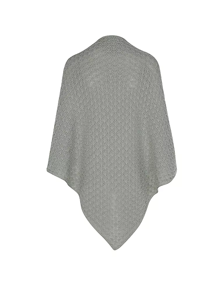 GOTTSEIDANK | Trachten Stola JOLANDA  | Gris clair