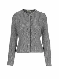 GOTTSEIDANK | Trachten Strickjacke AGNES | Gris