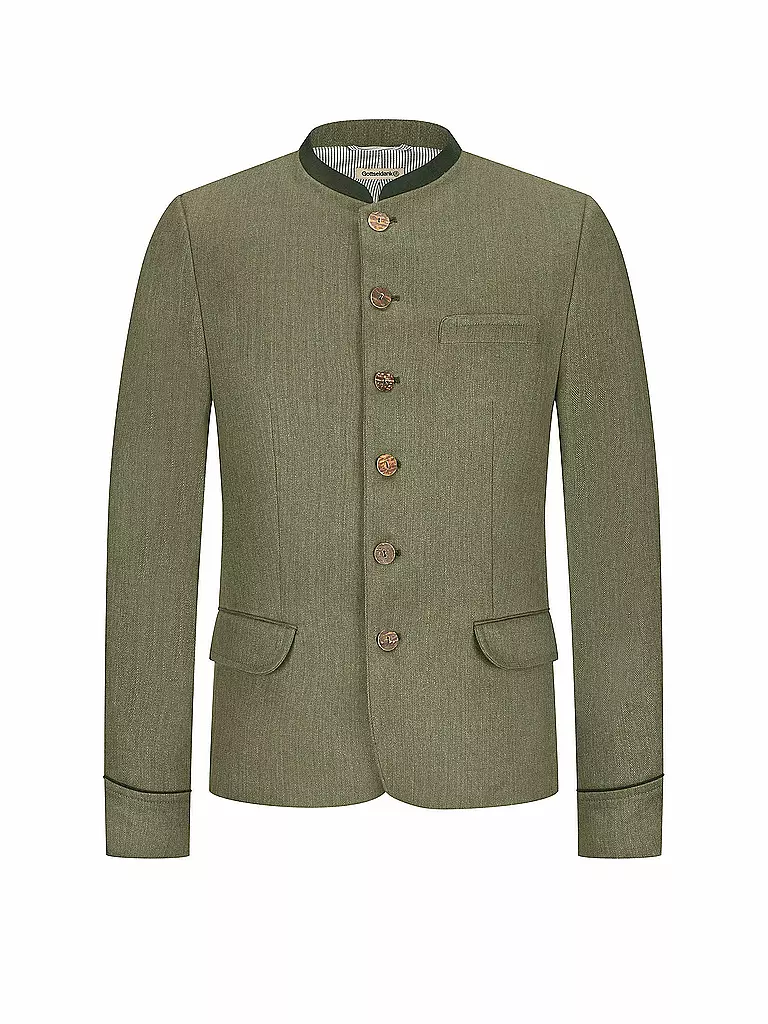 GOTTSEIDANK | Veste de costume traditionnelle HELMUT | Olive