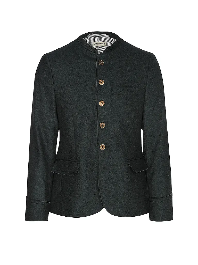 GOTTSEIDANK | Veste de costume traditionnelle HELMUT | Vert foncé