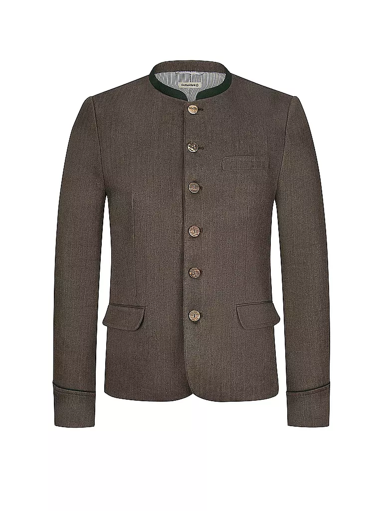 GOTTSEIDANK | Veste de costume traditionnelle HELMUT | Gris