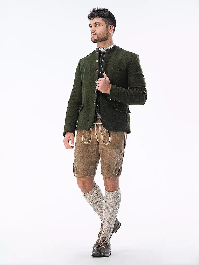 GOTTSEIDANK | Veste de costume traditionnelle HELMUT | dunkelgrün