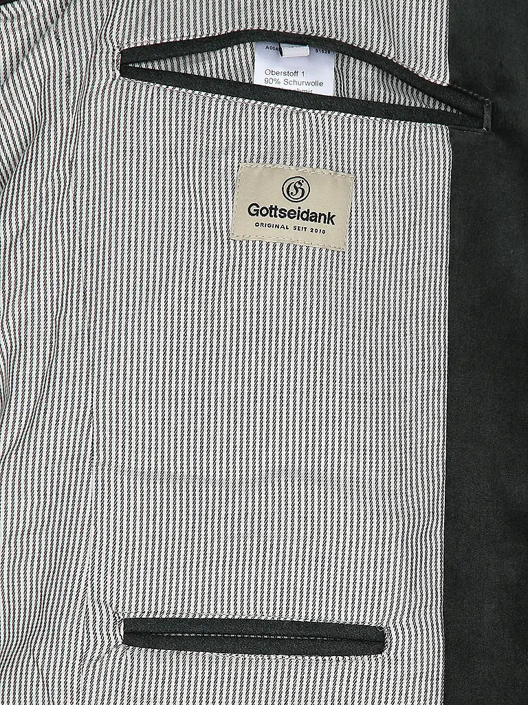GOTTSEIDANK | Veste de costume traditionnelle HELMUT | Vert foncé