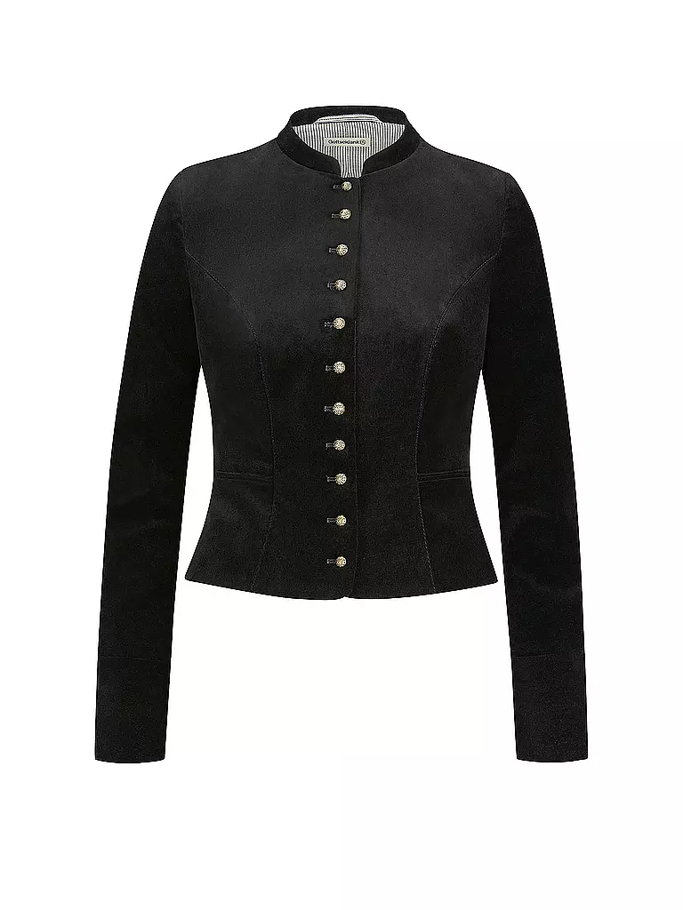 GOTTSEIDANK | Veste traditionnelle BARBARA | schwarz