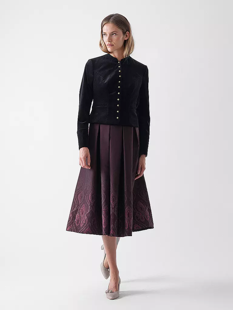 GOTTSEIDANK | Veste traditionnelle BARBARA | schwarz