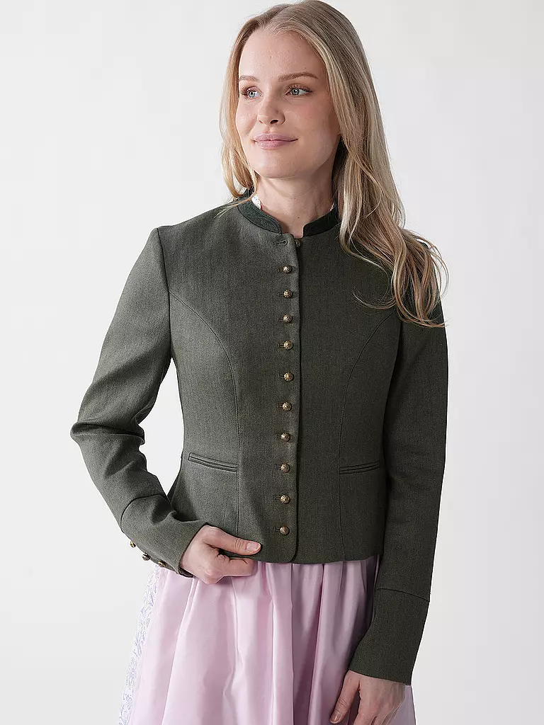 GOTTSEIDANK | Veste traditionnelle BARBARA | dunkelgrün