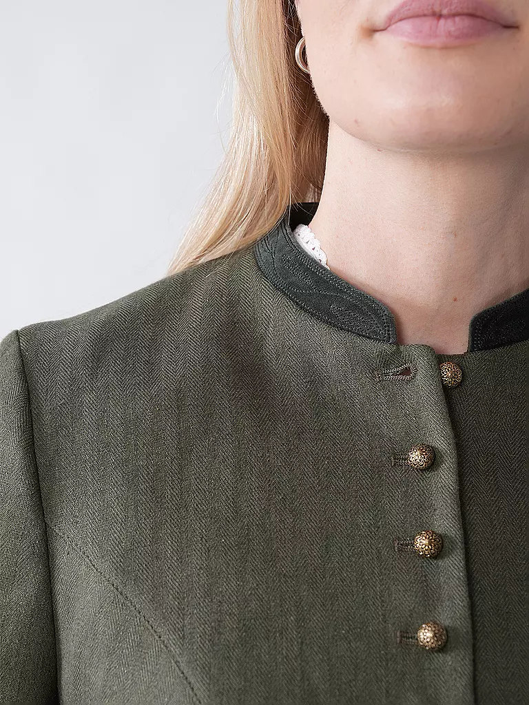 GOTTSEIDANK | Veste traditionnelle BARBARA | dunkelgrün