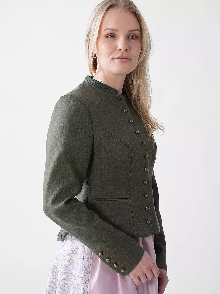 GOTTSEIDANK | Veste traditionnelle BARBARA | dunkelgrün