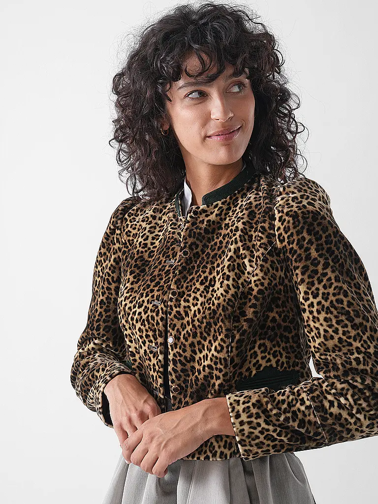 GOTTSEIDANK | Veste traditionnelle FLORA | camel