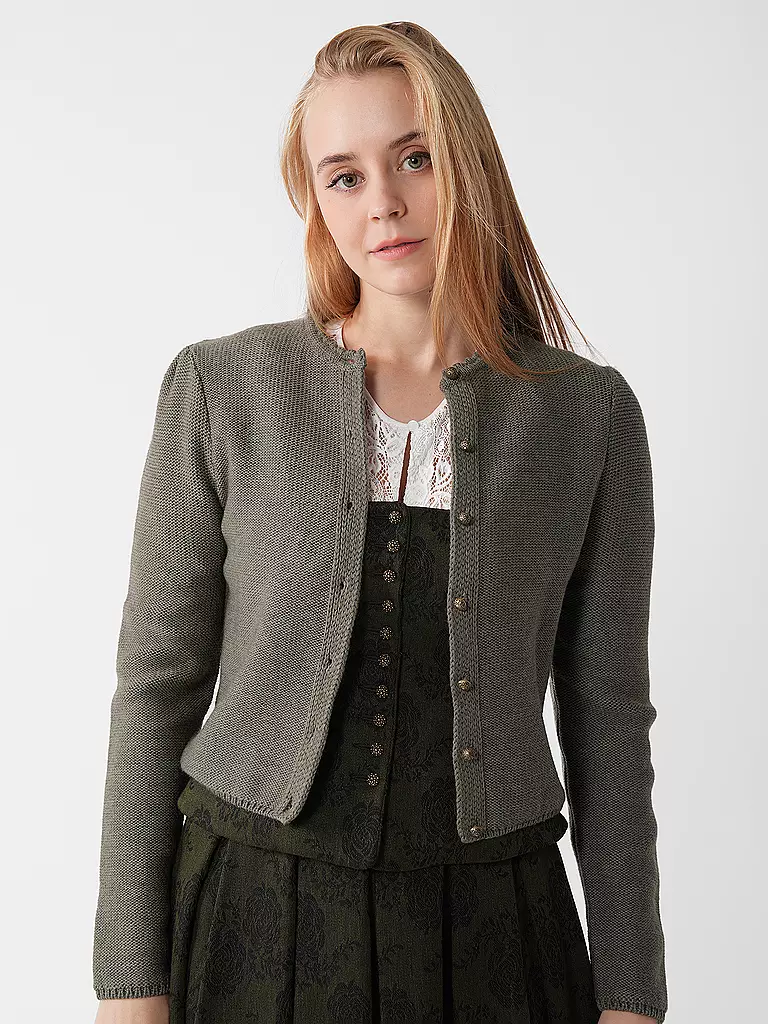 GOTTSEIDANK | Veste traditionnelle MIRL | Vert clair