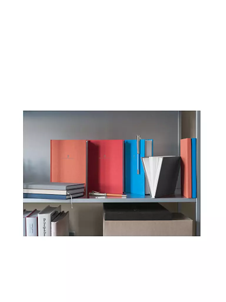 GRAF VON FABER-CASTELL | Livre avec couverture en lin A5 Bleu Gulf | Bleu clair