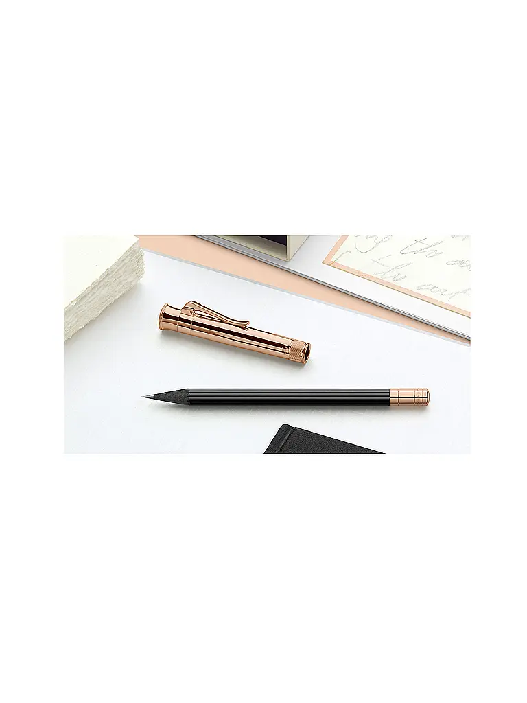 GRAF VON FABER-CASTELL | Parfait Crayon Or Rose Noir | Or