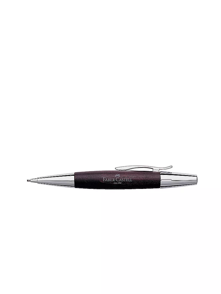 GRAF VON FABER-CASTELL | Porte-mine "e-Motion" (marron foncé) | Aucune couleur