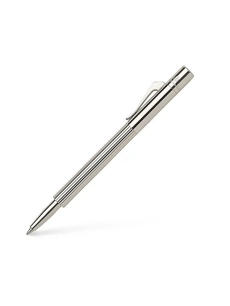 GRAF VON FABER-CASTELL | Stylo bille de poche platiné | Argent