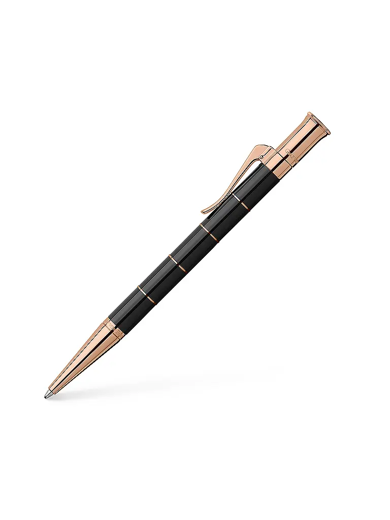 GRAF VON FABER-CASTELL | Stylo bille rotatif Anello or rose | Or
