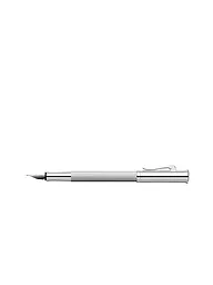 GRAF VON FABER-CASTELL | Stylo plume Guilloche (rhodium) | Aucune couleur
