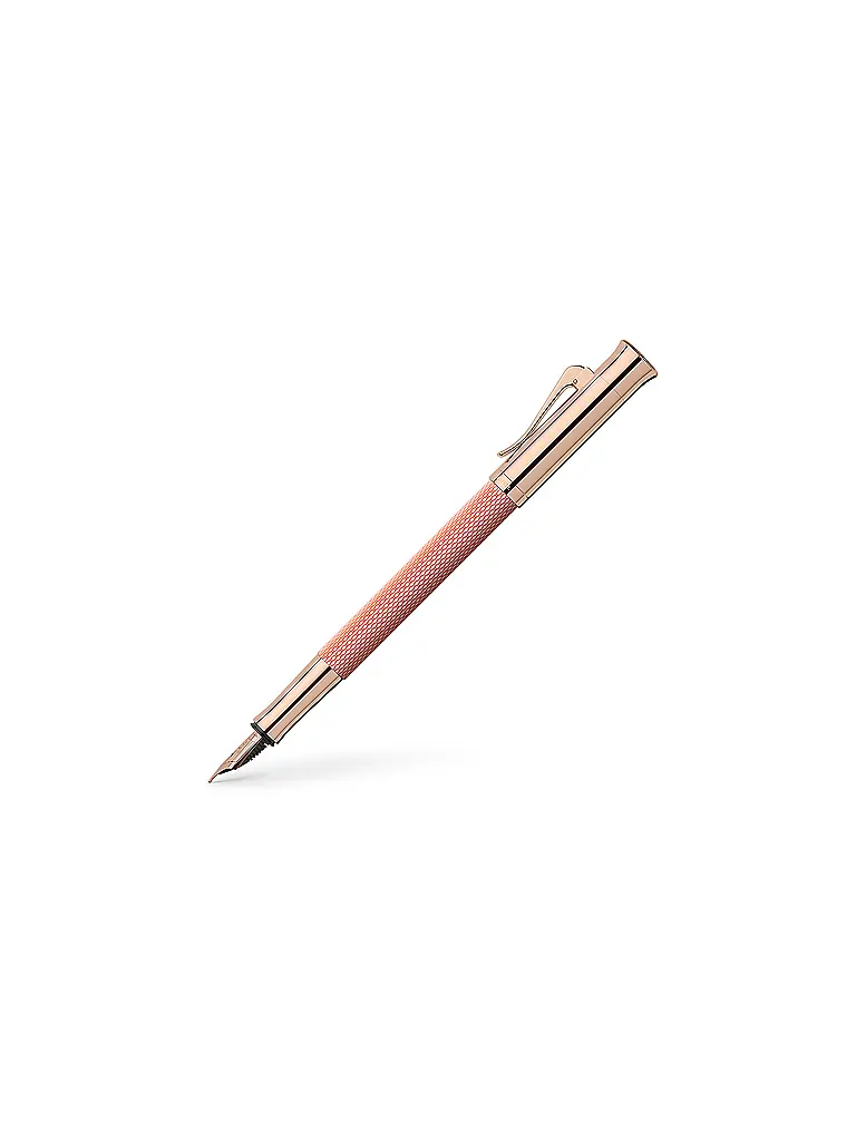 GRAF VON FABER-CASTELL | Stylo plume Guilloche Rose Blush M | Rose