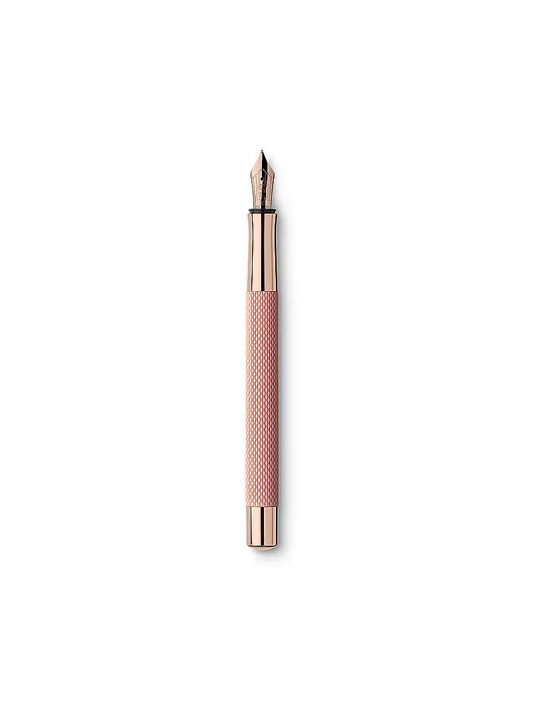 GRAF VON FABER-CASTELL | Stylo plume Guilloche Rose Blush M | Rose