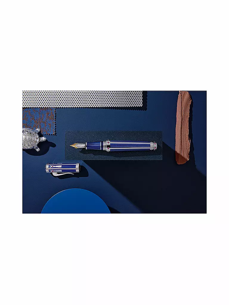 GRAF VON FABER-CASTELL | Stylo plume Pen of the Year 2024 Édition Limitée | Bleu