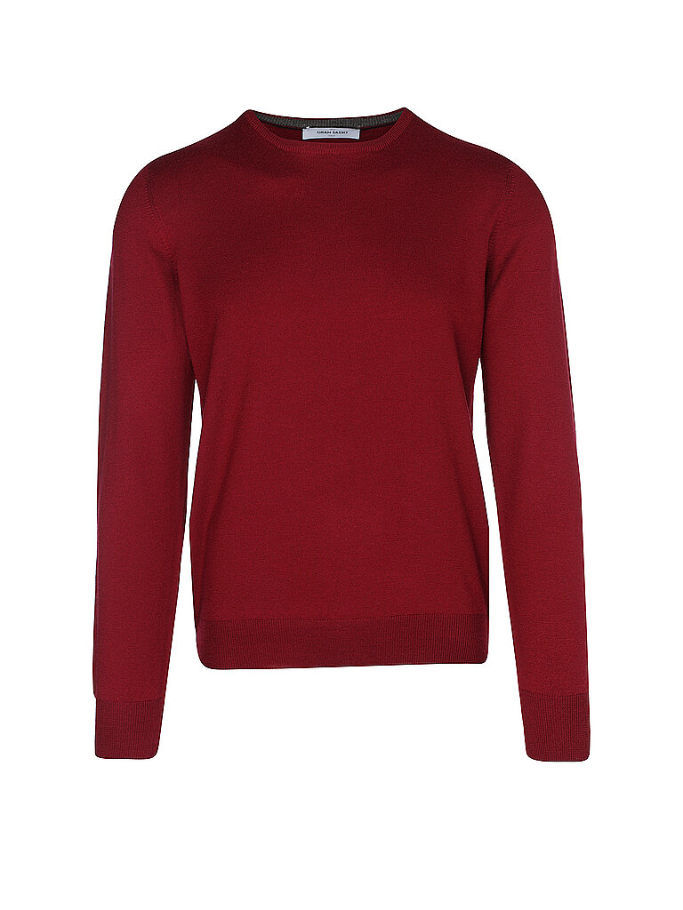 Gran Sasso Pull-over rouge 48