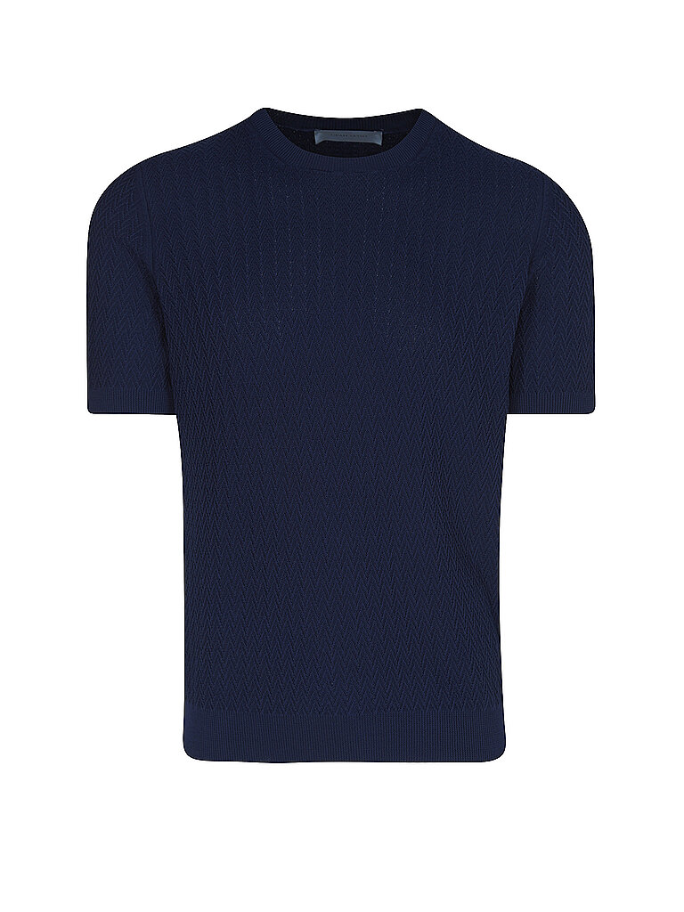 Gran Sasso T-shirt bleu marine 48