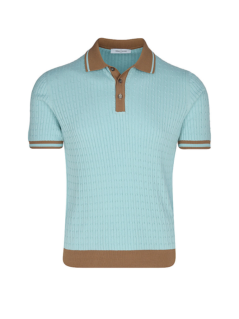 GRAN SASSO Poloshirt turquoise | 46