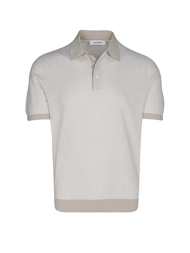 GRAN SASSO Poloshirt beige | 46
