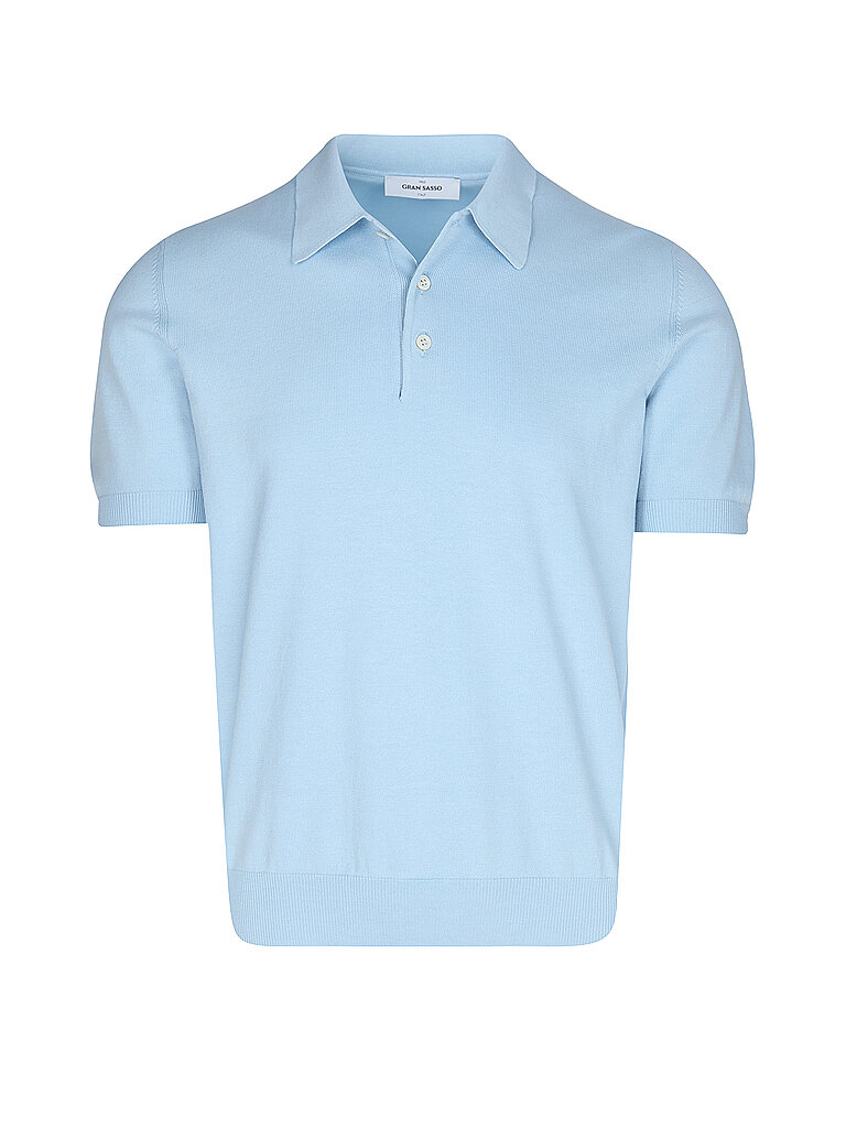 Poloshirt bleu clair 48