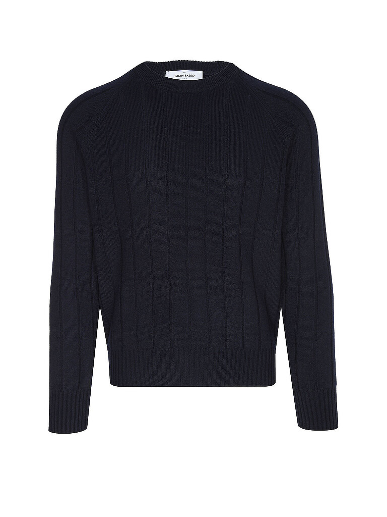 Gran Sasso Pull bleu marine 56