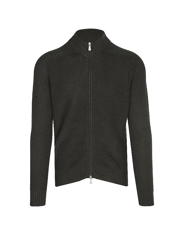 GRAN SASSO | Cardigan | olive