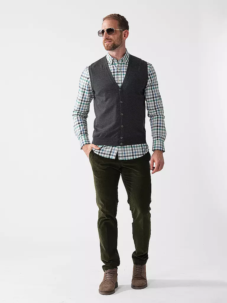 GRAN SASSO | Cardigan | grau