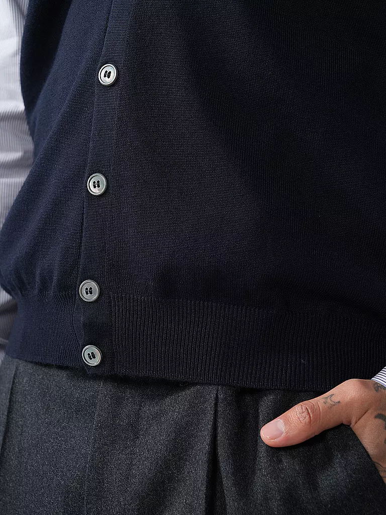GRAN SASSO | Gilet en tricot | dunkelblau