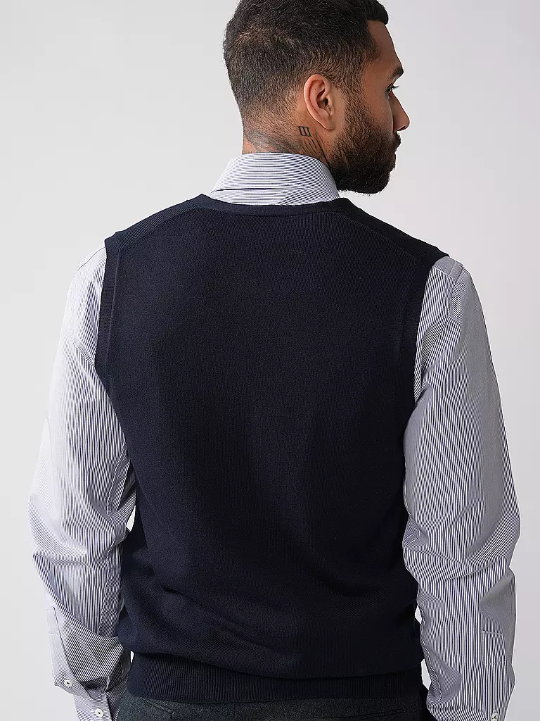 GRAN SASSO | Gilet en tricot | dunkelblau