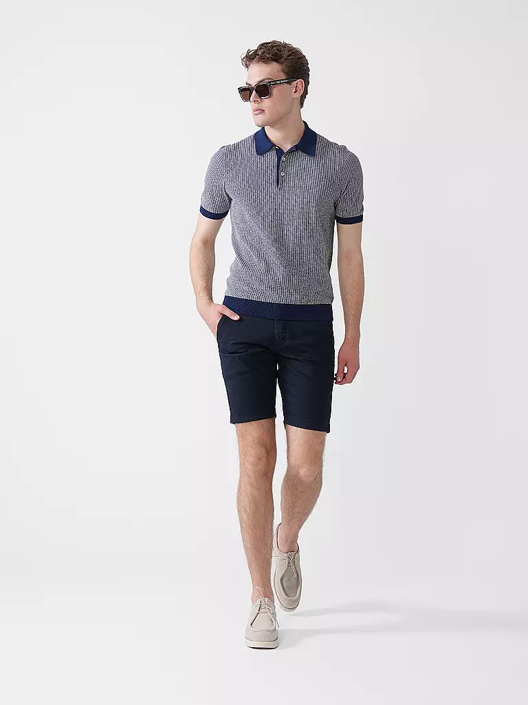 GRAN SASSO | Polo | Bleu foncé