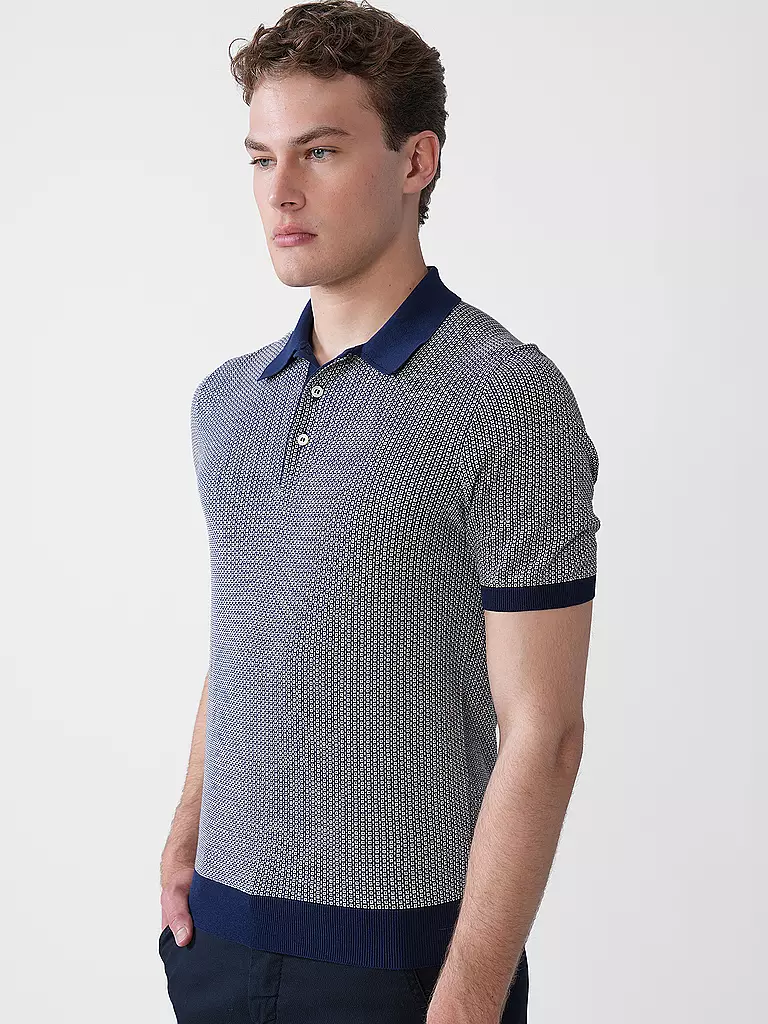 GRAN SASSO | Polo | Bleu foncé