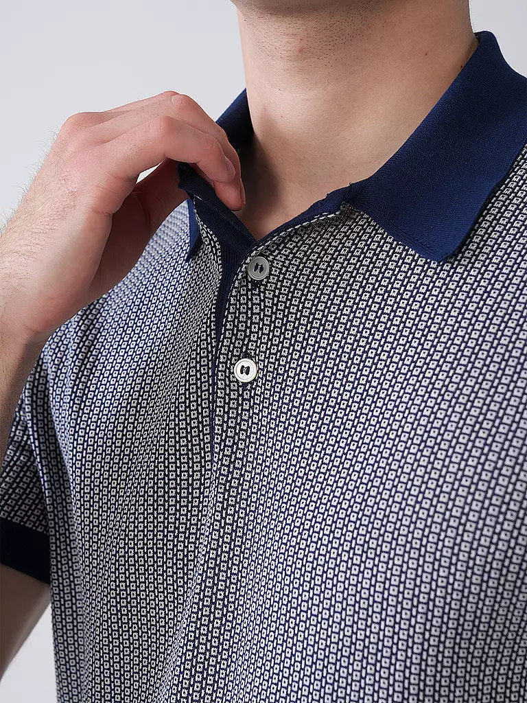 GRAN SASSO | Polo | Bleu foncé