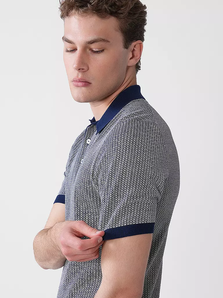 GRAN SASSO | Polo | Bleu foncé