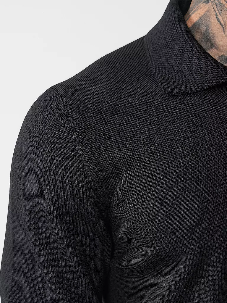 GRAN SASSO | Polo | schwarz
